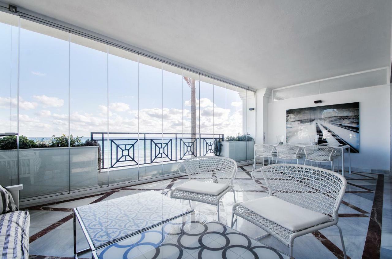 Luxury Apartment Frontal Beach In Doncella Beach Estepona Zewnętrze zdjęcie