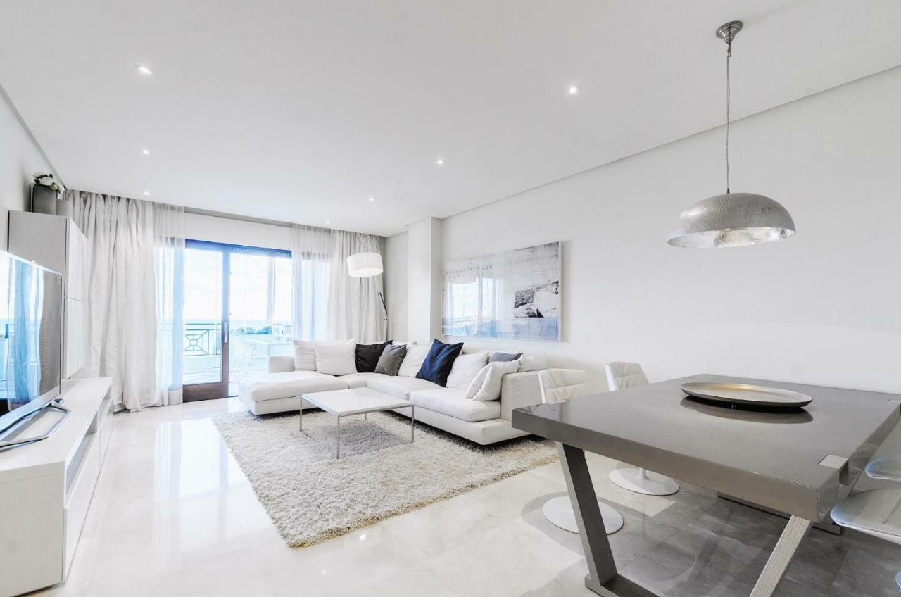 Luxury Apartment Frontal Beach In Doncella Beach Estepona Zewnętrze zdjęcie