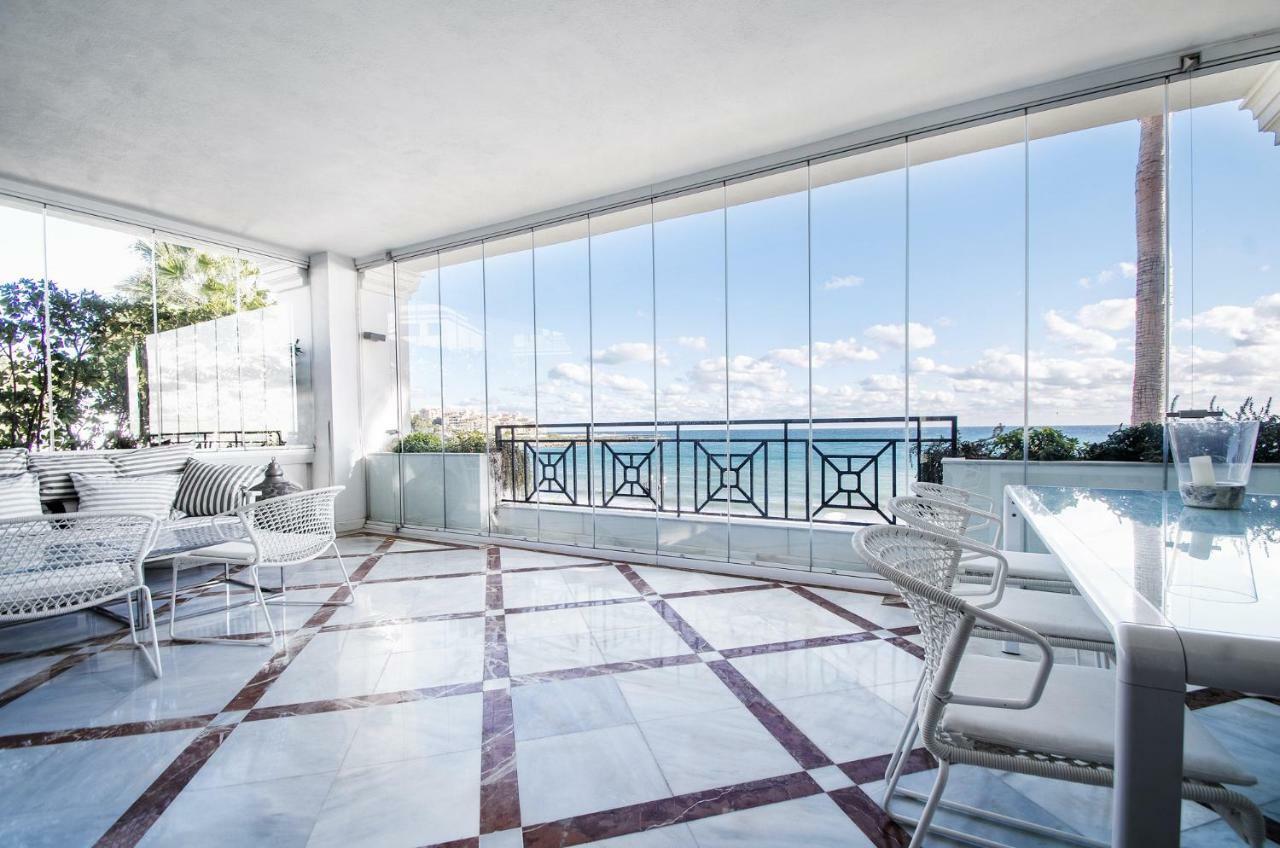 Luxury Apartment Frontal Beach In Doncella Beach Estepona Zewnętrze zdjęcie
